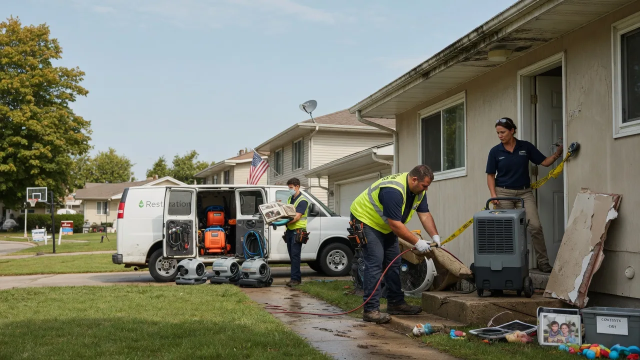 Water Damage Restoration in Doylestown, OH near me